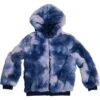 Zunie Tie-Dye Print Fuzzy Jacket (Big Kids) -Style Fashion Shop 719MeZ6Tl2L. AC SR736920