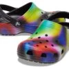 Crocs Kids Classic Tie-Dye Graphic Clog (Little Kid/Big Kid) -Style Fashion Shop 71d012zVQFL. AC SR920736