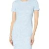 Calvin Klein Seamed Scuba Crepe Sheath Dress