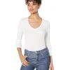 Splendid Valley 2x1 Rib Long Sleeve V-Neck 1 Splendid Valley 2x1 Rib Long Sleeve V-Neck -Style Fashion Shop 81ljwlSinjL. AC SR736920