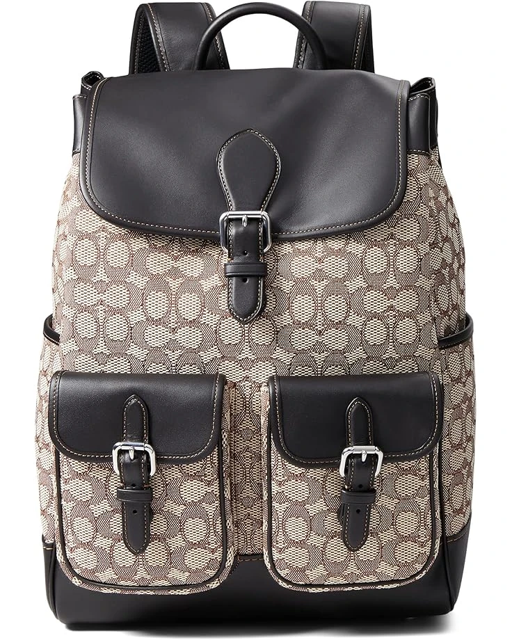 COACH Frankie Backpack In Signature Textile Jacquard 3 COACH Frankie Backpack In Signature Textile Jacquard